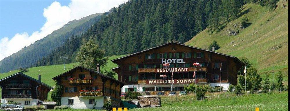 Hotel Restaurant Walliser Sonne Reckingen Экстерьер фото